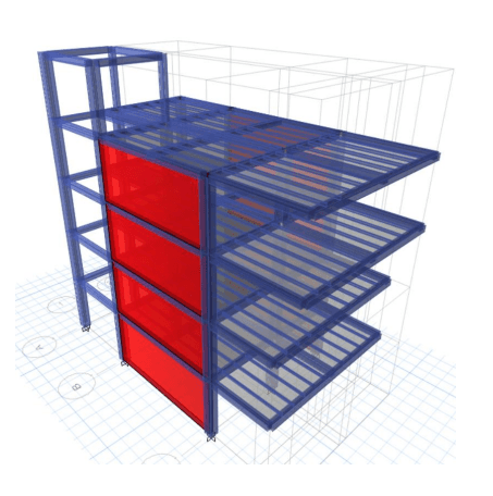 Vivienda multifamiliar con sistema estructural mixto